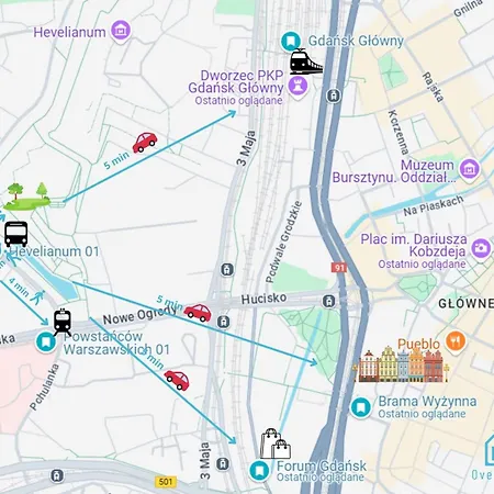 Jager 10 Min To Old Town Gdansk,pkp & Shopping Mall ホームステイ *